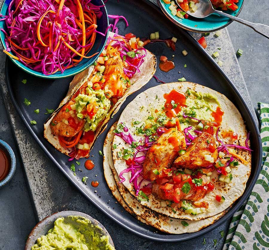 Delicious Air Fryer Fish Tacos