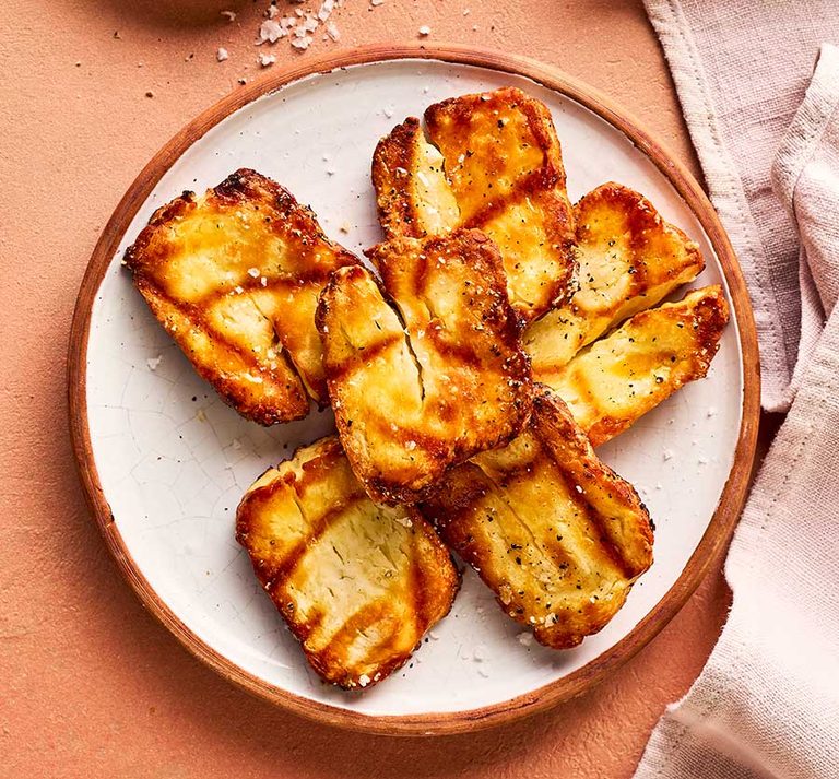 Air Fryer Halloumi.